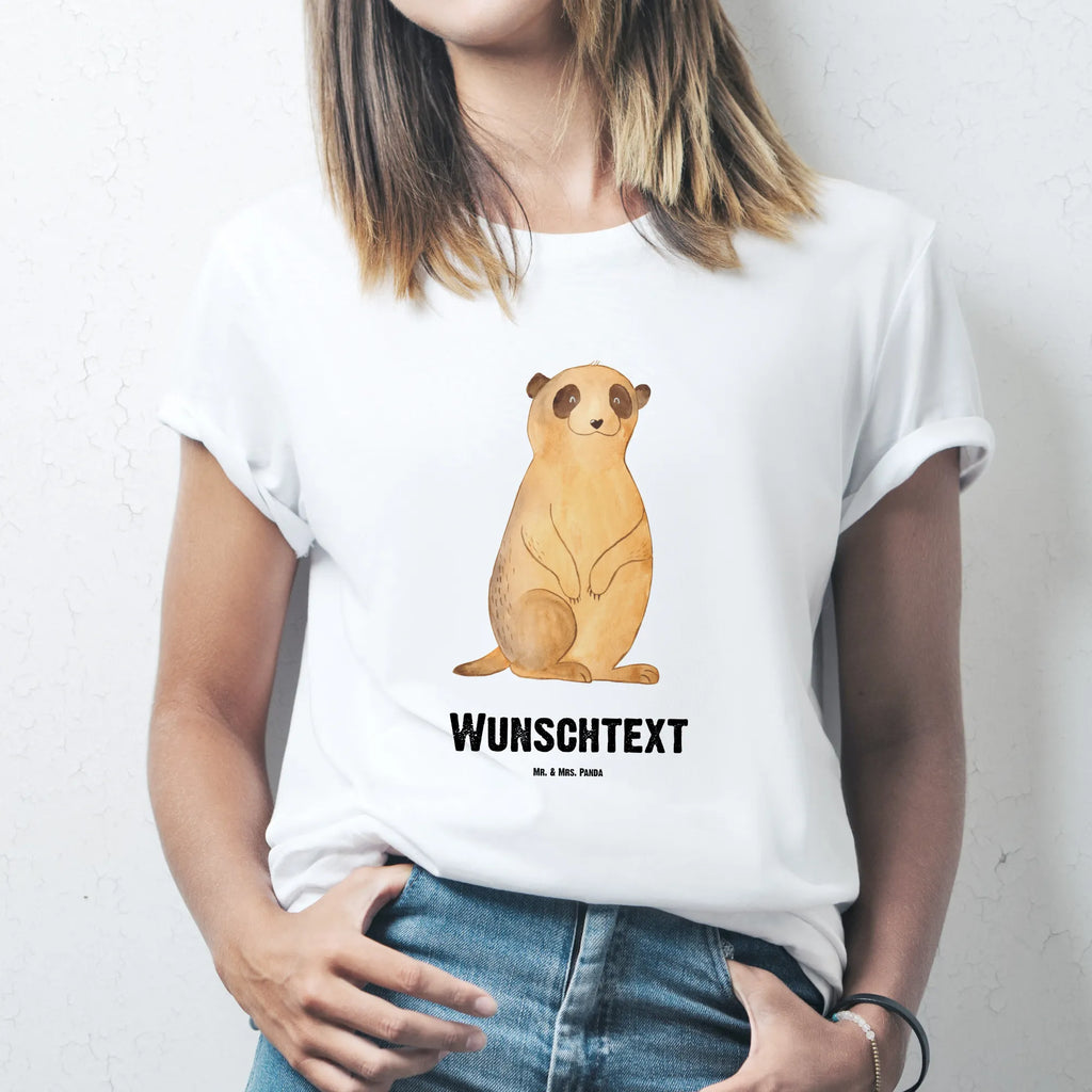 Personalisiertes T-Shirt Erdmännchen T-Shirt Personalisiert, T-Shirt mit Namen, Bedrucken, Wunschtext, T-Shirt mit Aufruck, Wildtiere, Afrika, Spruch, Roadtrip, Reisen, Weltreise, Traveling, Erdmännchen, Afrikareise