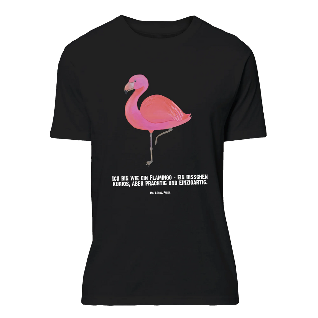 Rozmiar L Personalizowana koszulka Flamingo Klasyczny T-Shirt Personalisiert, T-Shirt mit Namen, Frauen, Bedrucken, T-Shirt mit Aufruck, Wunschtext, Männer, Flamingo, Stolz, Geschwister, Einzigartig, Tochter, Selbstliebe, Außenseiter, ich, Spruch, Freundinnen, für mich, Sohn, Freundin
