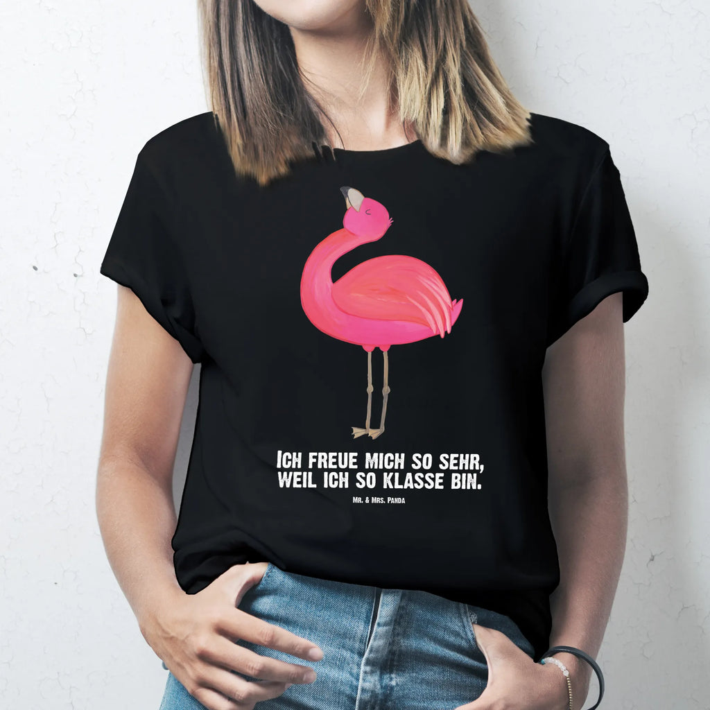 Personalised T-Shirt flamingo Proud T-Shirt mit Aufruck, Wunschtext, Bedrucken, T-Shirt Personalisiert, T-Shirt mit Namen, Flamingo, Selbstakzeptanz, Schwester, Selbstliebe, Stolz, Mama, Freundin, Tochter, Freude, Beste Freundin