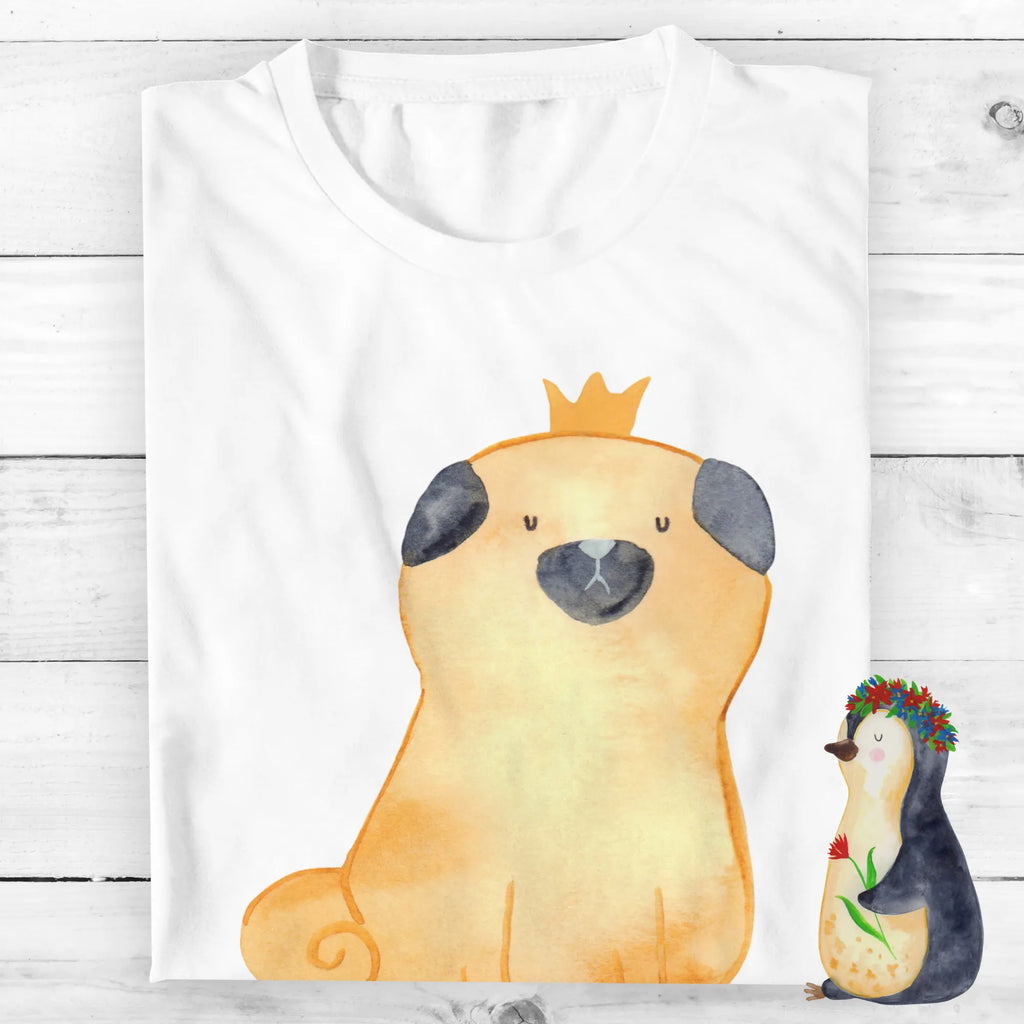 Rozmiar L Personalizowana koszulka mops korona Bedrucken, Wunschtext, Männer, T-Shirt mit Aufruck, Frauen, T-Shirt mit Namen, T-Shirt Personalisiert, Hund, Hundemotiv, Haustier, Hunderasse, Tierliebhaber, Hundebesitzer, Sprüche, lustig, Hundebesitzer. Spruch, kinderlos, allergisch, Hausregel, Mops