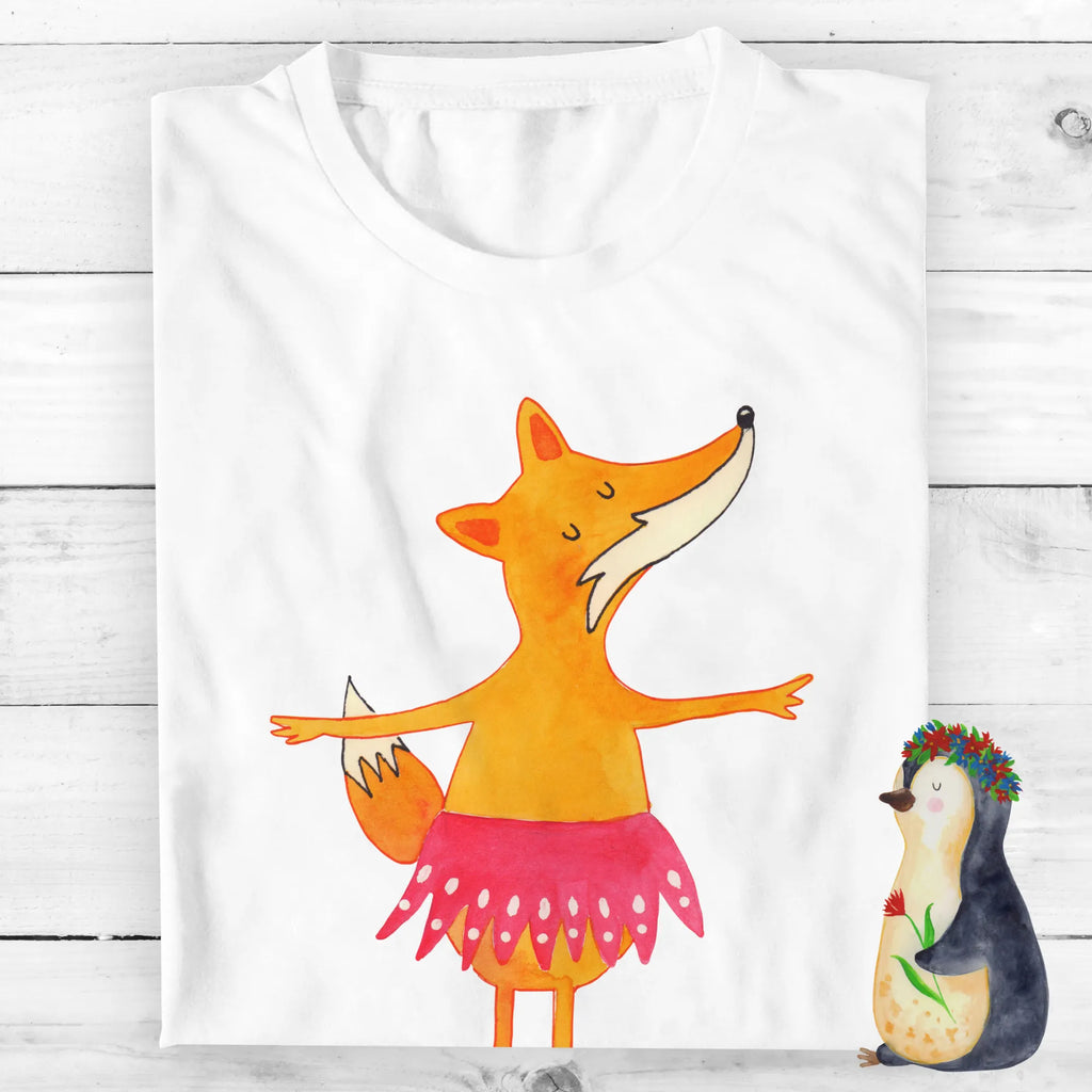 Personalisiertes T-Shirt Fuchs Ballerina T-Shirt mit Namen, Bedrucken, T-Shirt mit Aufruck, T-Shirt Personalisiert, Wunschtext, Fuchs, Ballett, Geburtstag, Tanzen, Party, Tänzerin, Einladung, Füchse, Ballerina, Füchsin, Fuchs Spruch