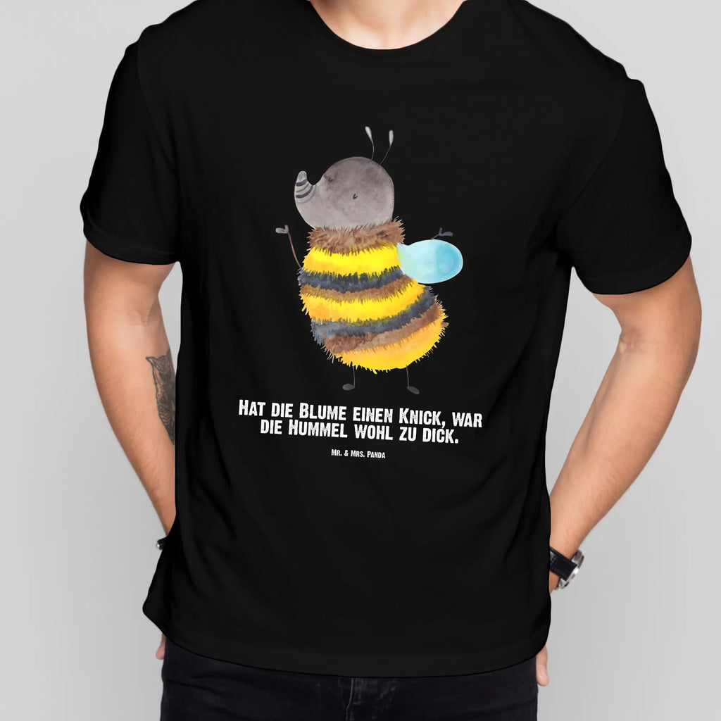 Personalisiertes T-Shirt Hummel flauschig T-Shirt mit Aufruck, Bedrucken, T-Shirt Personalisiert, Frauen, Männer, T-Shirt mit Namen, Wunschtext, Tiermotive, Gute Laune, lustige Sprüche, Tiere, Hummel, Biene, Blume, Flauschig, Natur