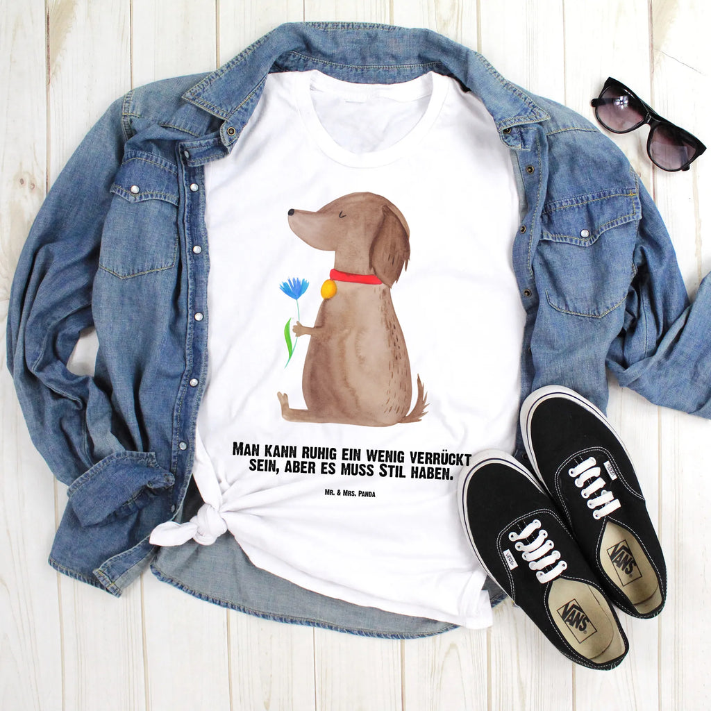 Personalised T-Shirt Dog flower Bedrucken, T-Shirt mit Aufruck, T-Shirt Personalisiert, T-Shirt mit Namen, Wunschtext, Hundemotiv, Hund, Haustier, Tierliebhaber, Sprüche, Hunderasse, Hundebesitzer, Hundeliebe, Frauchen, Hunde