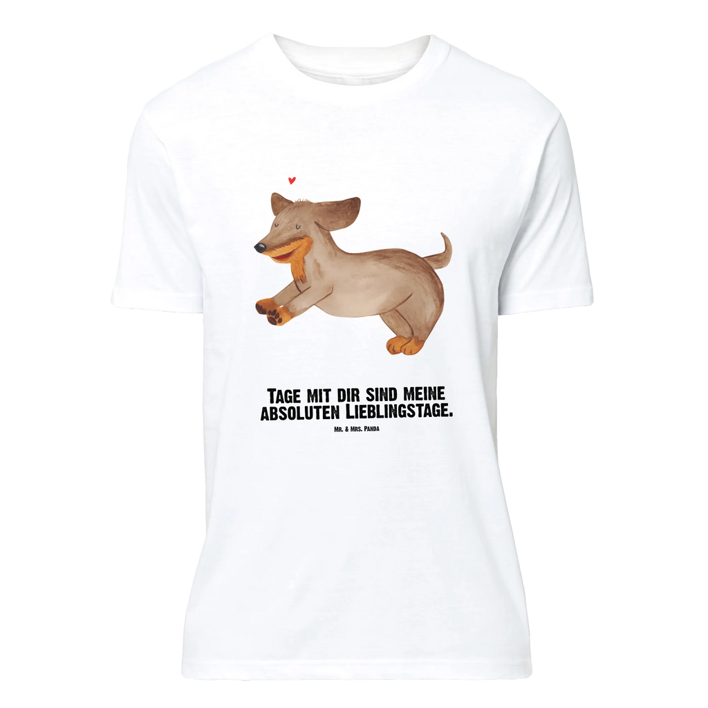 Rozmiar L Personalizowana koszulka pies Jamnik T-Shirt Personalisiert, Wunschtext, T-Shirt mit Namen, T-Shirt mit Aufruck, Bedrucken, Hundemotiv, Hund, Haustier, Tierliebhaber, Sprüche, Hunderasse, Hundebesitzer, Dachshund, Dackel, Happy Dog, Hunde
