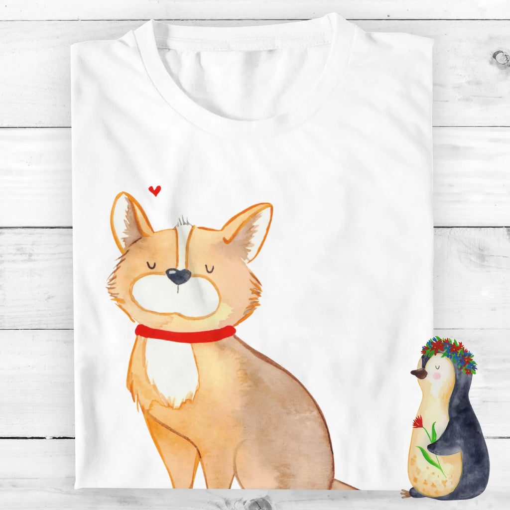 Rozmiar L Personalizowana koszulka Pies szczęście T-Shirt mit Aufruck, T-Shirt mit Namen, Wunschtext, Bedrucken, T-Shirt Personalisiert, Hundemotiv, Hund, Haustier, Tierliebhaber, Sprüche, Hunderasse, Hundebesitzer, Hundeliebe, Spruch, Hundemama, Corgie, Liebe
