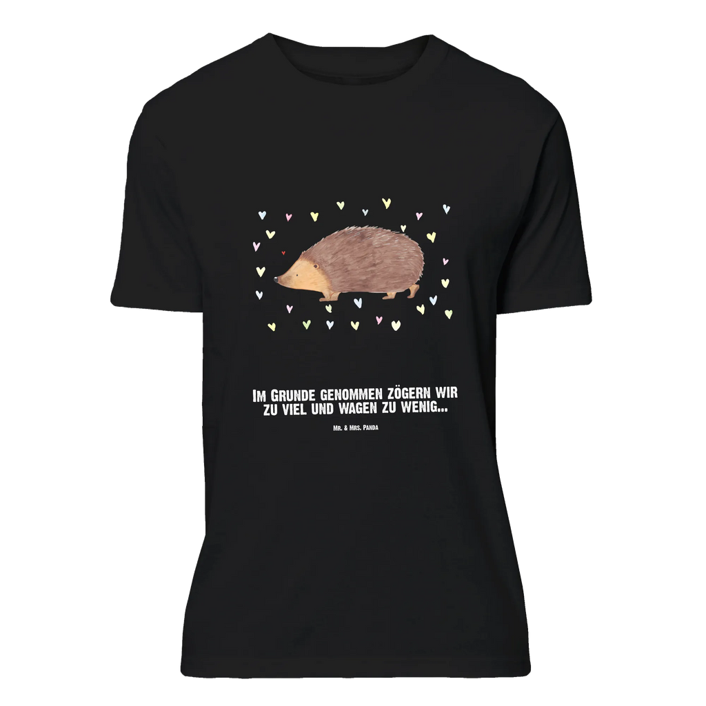 Rozmiar L Personalizowana koszulka jeż serca T-Shirt mit Namen, T-Shirt mit Aufruck, Bedrucken, T-Shirt Personalisiert, Wunschtext, Lustige Sprüche, Gute Laune, Tiere, Tiermotive, Kuss, Liebe, Igel, Leben, Herz, Herzen, Vertrauen