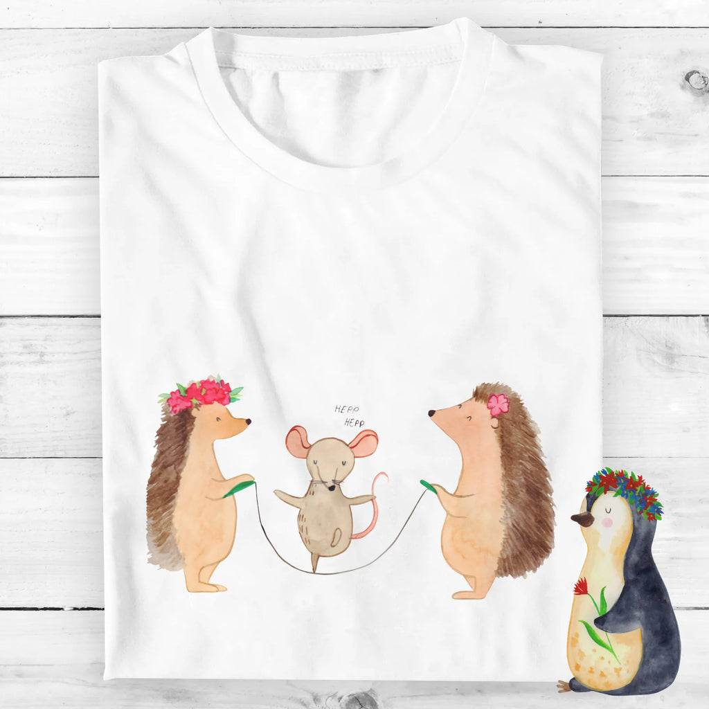 Rozmiar L Personalizowana koszulka jeż Skakanie na skakance T-Shirt Personalisiert, T-Shirt mit Namen, Bedrucken, T-Shirt mit Aufruck, Wunschtext, Lustige Sprüche, Gute Laune, Tiere, Tiermotive, Kinder, Seilspringen, Kindergarten, Maus, Seilhüpfen, Igel