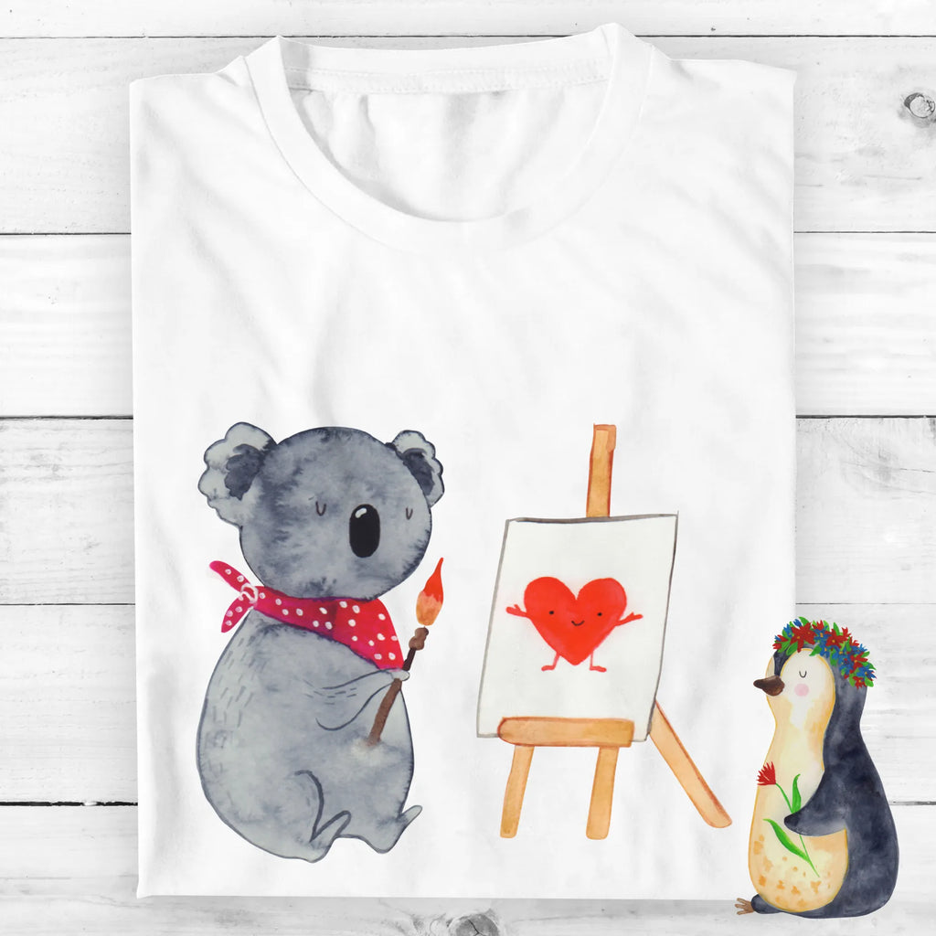 Personalised T-Shirt Koala bear Artist T-Shirt mit Namen, T-Shirt mit Aufruck, T-Shirt Personalisiert, Koalabär, Koala, Künstler, Liebensbeweis, Zeichnen, Gefühle, Liebe, Liebesgeschenk