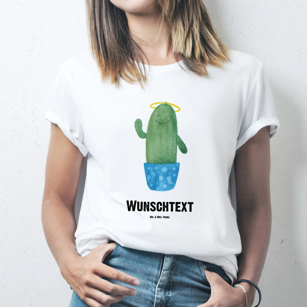 Personalisiertes T-Shirt Kaktus Heilig Bedrucken, Wunschtext, T-Shirt Personalisiert, T-Shirt mit Aufruck, T-Shirt mit Namen, Kaktus, Kakteen, Heiligenschein, Frech, Schwestern, Familie, Bruder, Lustig, Freundin, Kind, Schwester, Eltern