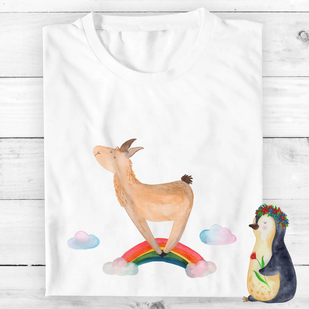 Rozmiar L Personalizowana koszulka lama tęcza Wunschtext, T-Shirt Personalisiert, T-Shirt mit Aufruck, Bedrucken, T-Shirt mit Namen, Alpaka, Lama, Freiheit, Wolkenland, Selbstständig, Lamas, Haters, Hobby, Abi, Schule, Regenbogen, Außenseiter, Haters Gonna Hate