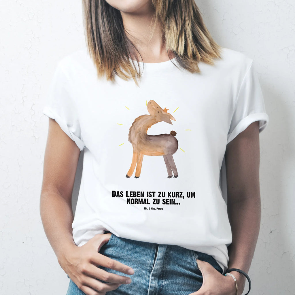 Personalisiertes T-Shirt Lama stolz T-Shirt Personalisiert, T-Shirt mit Namen, Wunschtext, T-Shirt mit Aufruck, Bedrucken, Alpaka, Lama, Außenseiter, Beste Freundin, Stolz, Freundin, Anders, Familie, Kumpel, Hippie, Freundinnen, Family, Neustart, Lamas