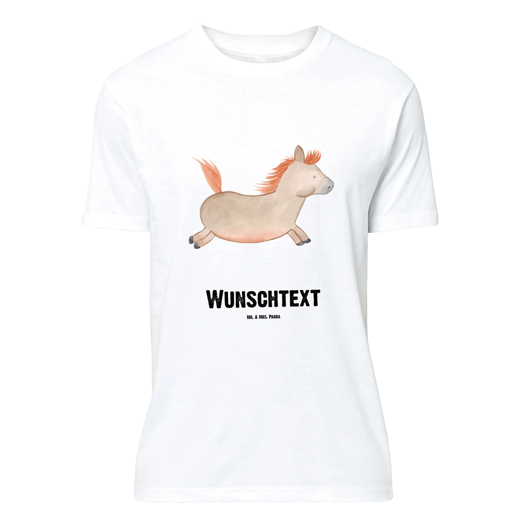 Personalised T-Shirt Horse Jump Wunschtext, Männer, T-Shirt mit Namen, Frauen, T-Shirt mit Aufruck, T-Shirt Personalisiert, Bedrucken, Bauernhof, Hoftiere, Landwirt, Landwirtin, Pony, reiten, Pferdestall, Pferde, ausreiten, Stall, Pferd, Pferdebesitzer