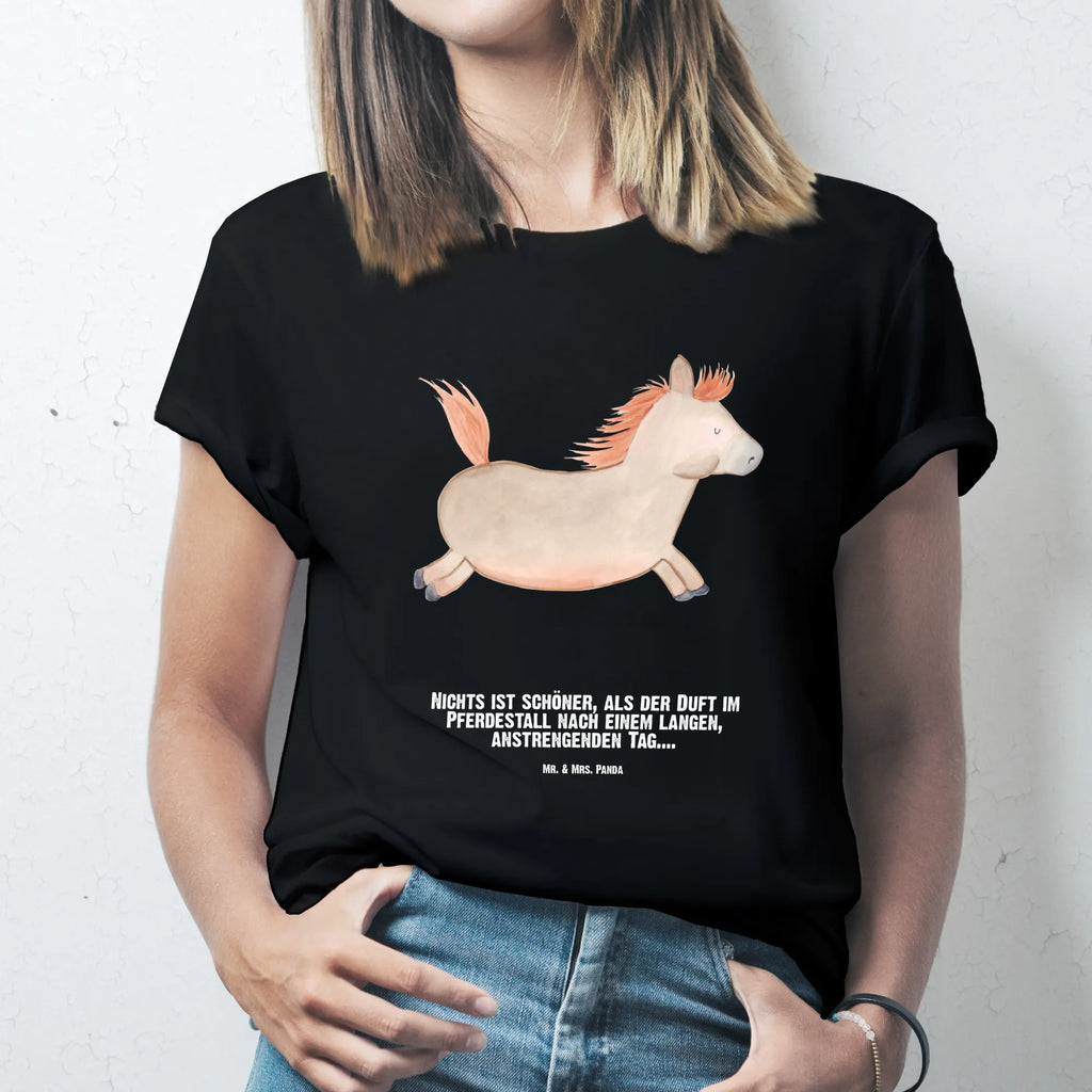 Personalised T-Shirt Horse Jump Wunschtext, Männer, T-Shirt mit Namen, Frauen, T-Shirt mit Aufruck, T-Shirt Personalisiert, Bedrucken, Bauernhof, Hoftiere, Landwirt, Landwirtin, Pony, reiten, Pferdestall, Pferde, ausreiten, Stall, Pferd, Pferdebesitzer