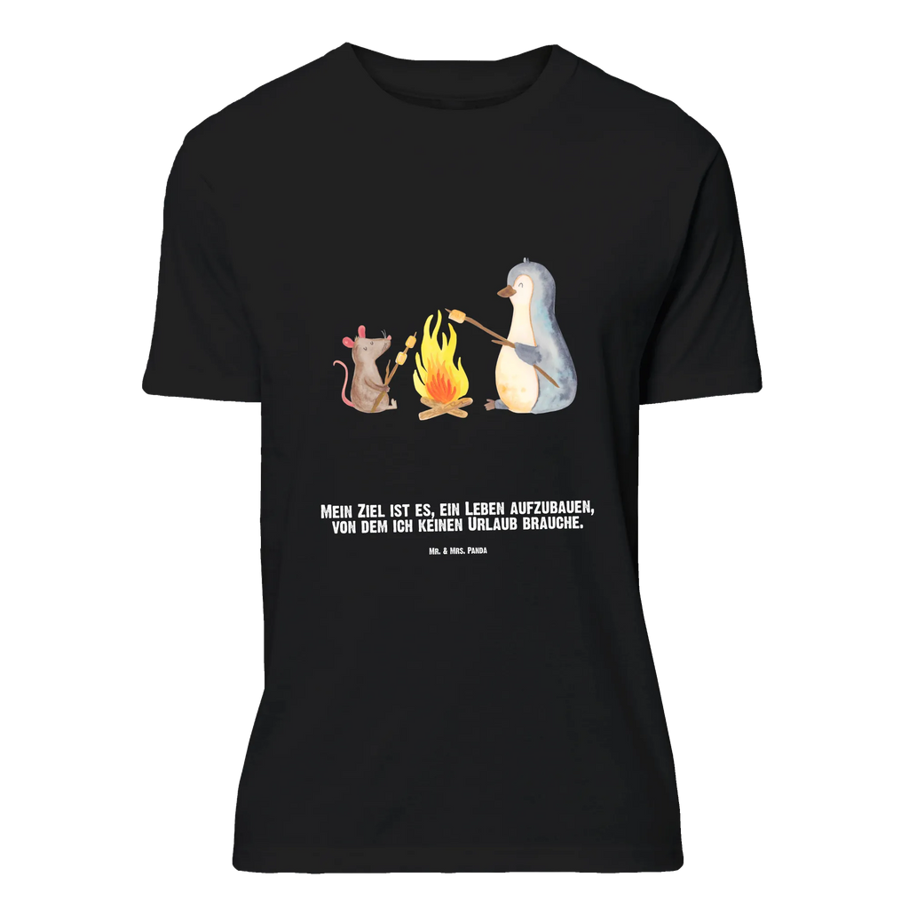 Personalisiertes T-Shirt Pinguin Lagerfeuer Bedrucken, Wunschtext, T-Shirt Personalisiert, T-Shirt mit Namen, T-Shirt mit Aufruck, Pinguin, Marshmallows, Neustart, Lagerfeuer, Büroalltag, Feuer, Arbeit, Lebensmotivation, Liebe, Pinguine, Grillen, Job, Lebensspruch, Büro, Leben, Maus, Motivation
