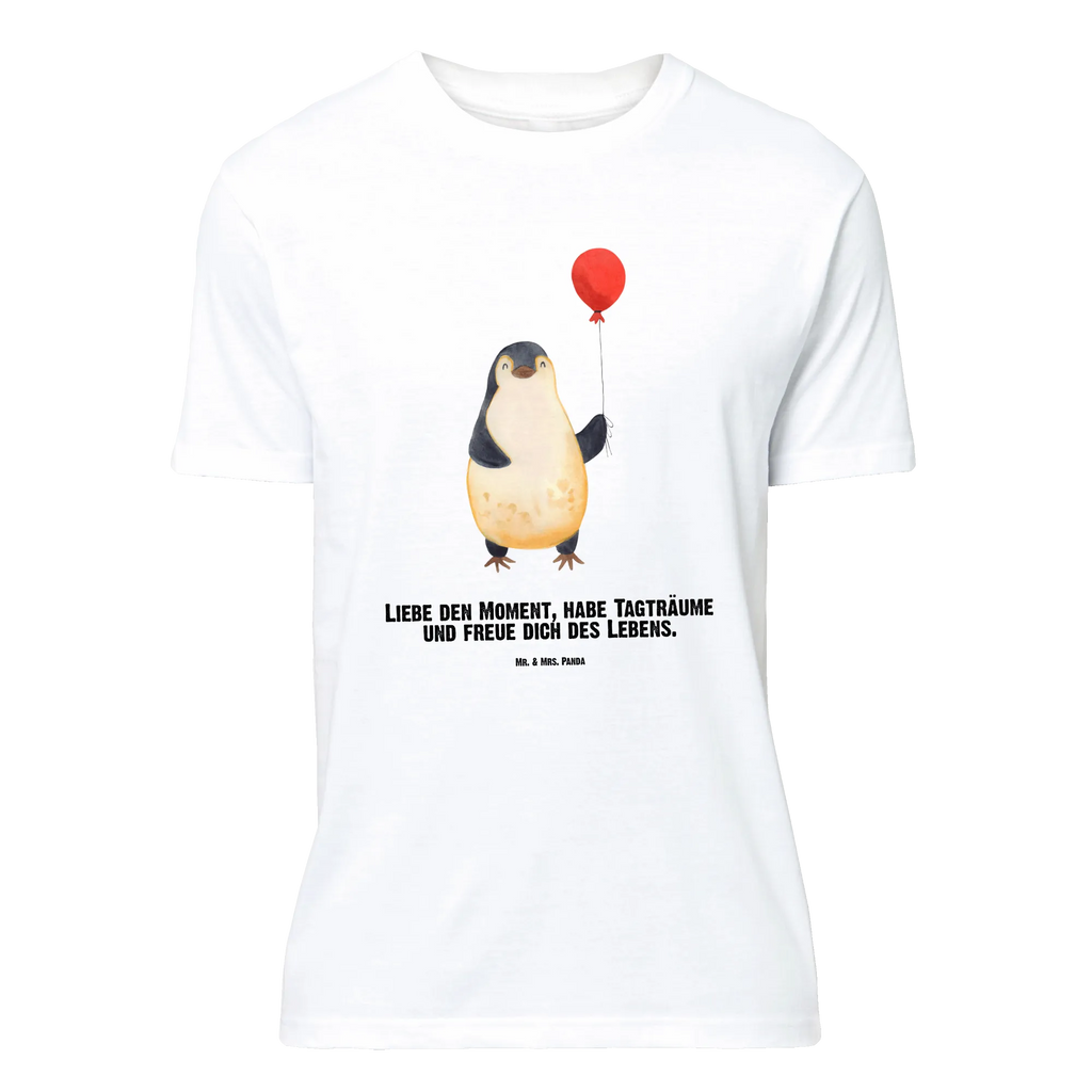 Rozmiar L Personalizowana koszulka pingwin balon Wunschtext, Bedrucken, T-Shirt mit Aufruck, T-Shirt mit Namen, T-Shirt Personalisiert, Pinguin, Liebe, Neustart, Pinguine, Luftballon, Geschenkidee, Tagträume, Lebenslust, Geschenk Freundin, Neues Leben, Glück, Motivation, Beste Freundin