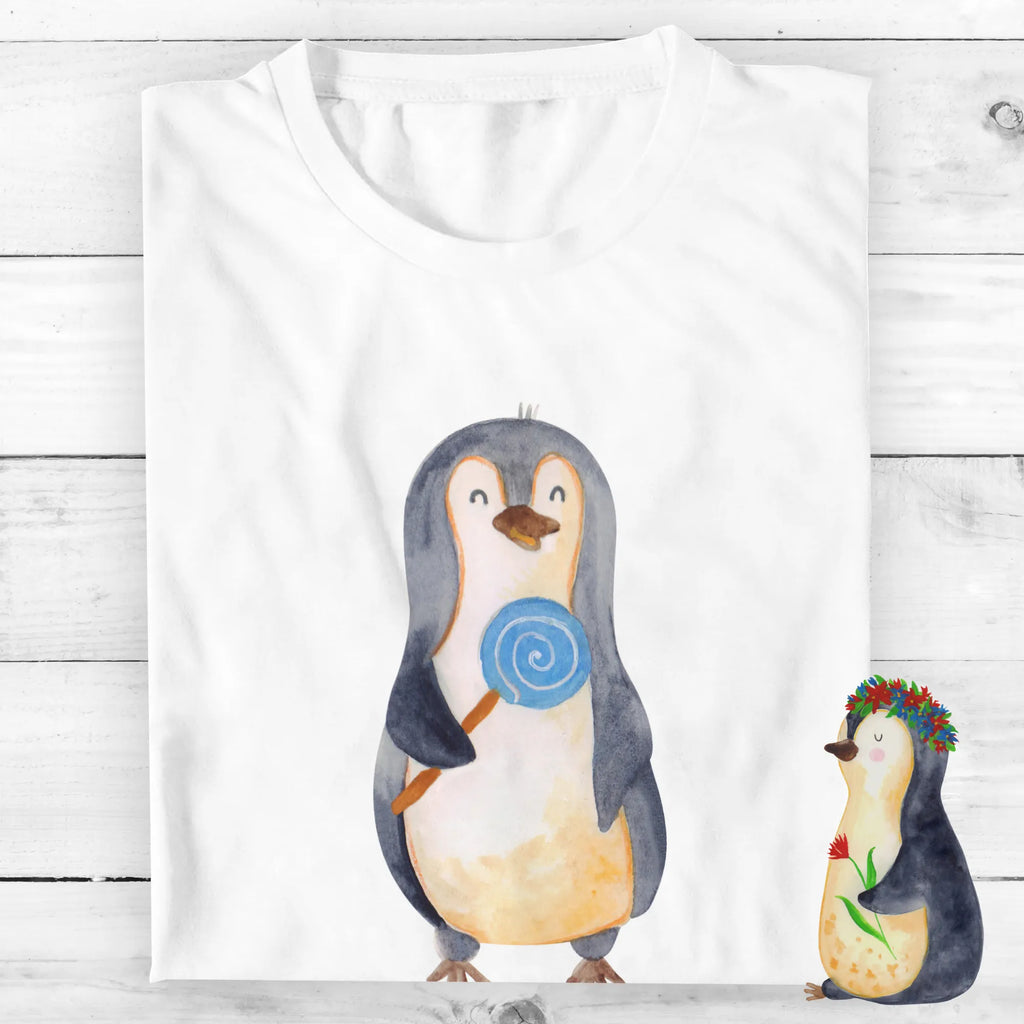 Personalised T-Shirt Penguin lollipop Bedrucken, Wunschtext, T-Shirt mit Namen, T-Shirt Personalisiert, T-Shirt mit Aufruck, Pinguin, Pinguine, Süßigkeiten, Lolli, Rabauke, Spruch, Ganove, Blödsinn, Gauner, Rebell