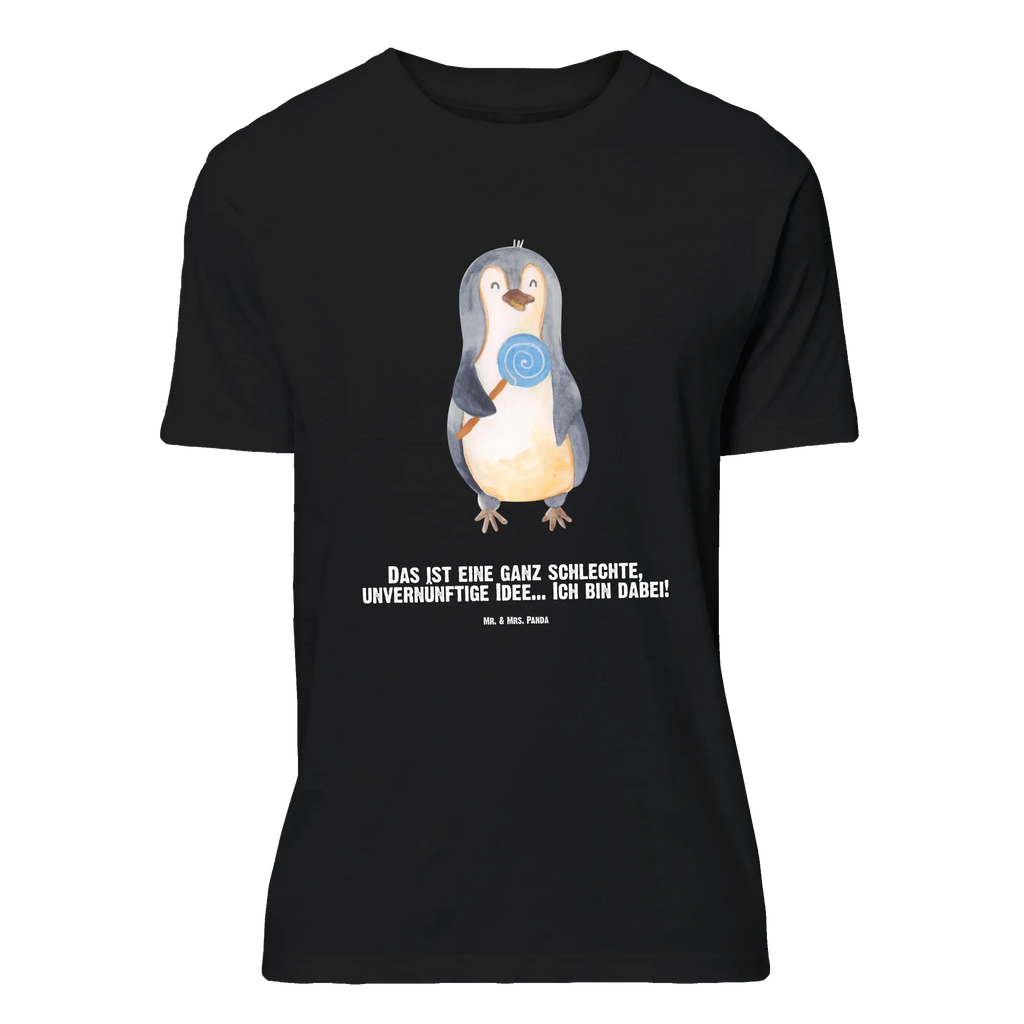 Personalised T-Shirt Penguin lollipop Bedrucken, Wunschtext, T-Shirt mit Namen, T-Shirt Personalisiert, T-Shirt mit Aufruck, Pinguin, Pinguine, Süßigkeiten, Lolli, Rabauke, Spruch, Ganove, Blödsinn, Gauner, Rebell
