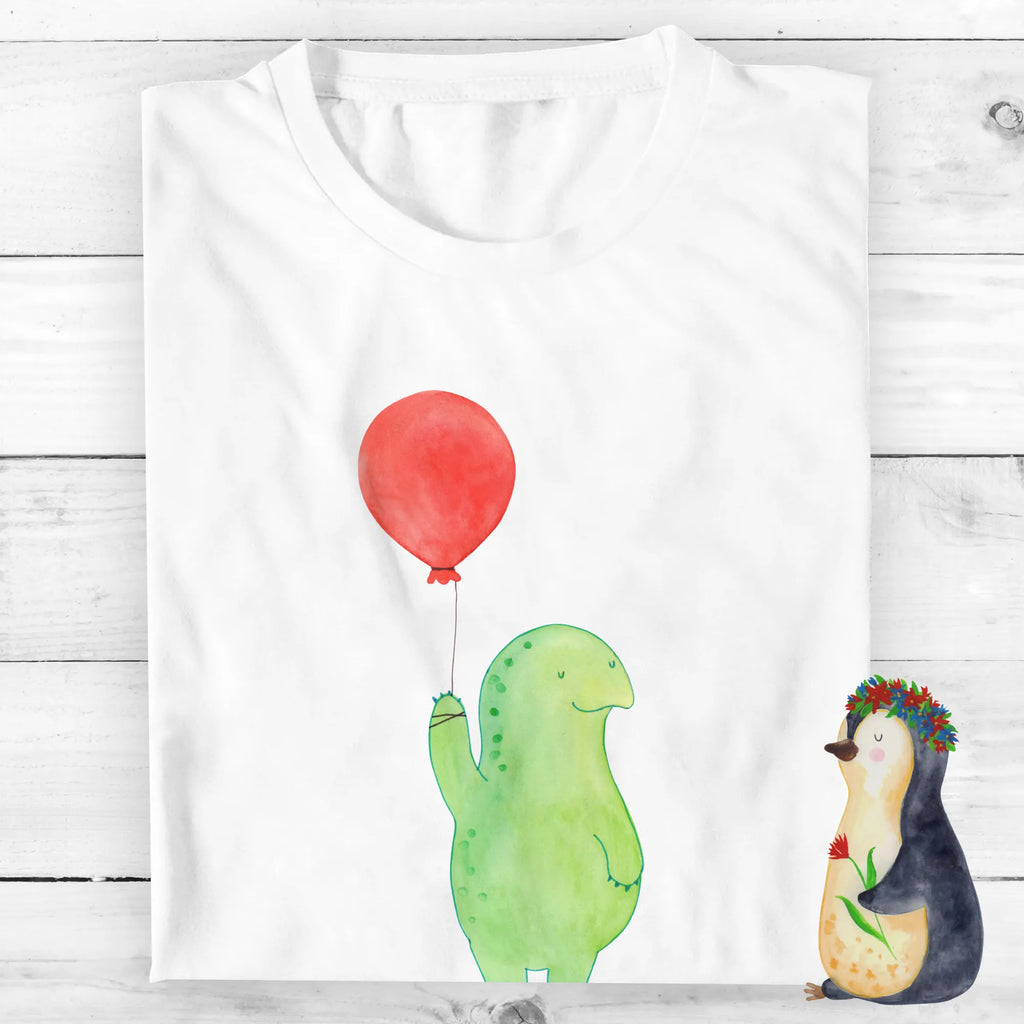 Personalised T-Shirt tortoise balloon T-Shirt mit Namen, T-Shirt Personalisiert, T-Shirt mit Aufruck, Bedrucken, Wunschtext, Schildkröte, Mutausbruch, Motivation, Motivationsspruch, Schildkröten