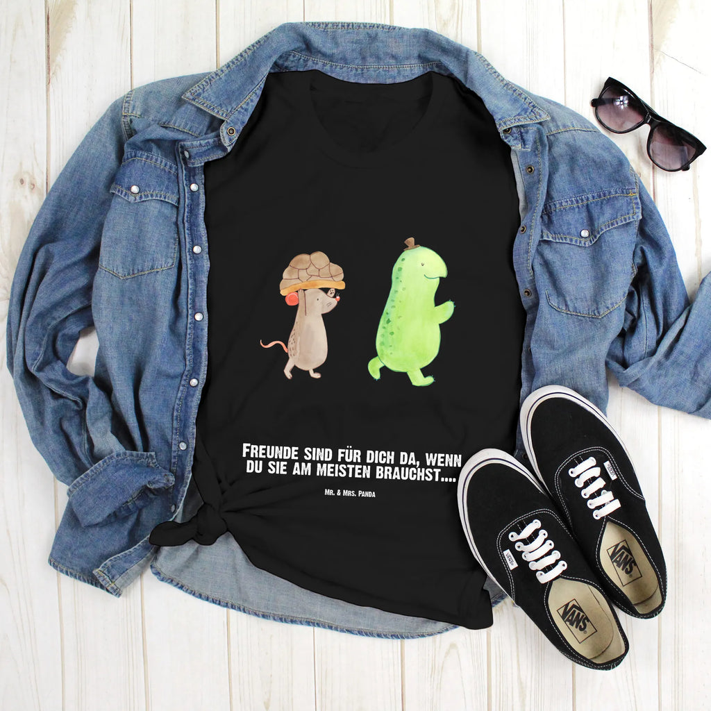 Personalised T-Shirt tortoise Mouse Wunschtext, T-Shirt Personalisiert, T-Shirt mit Aufruck, Bedrucken, T-Shirt mit Namen, Schildkröte, Beste Freundinnen, Beste Freunde, Freunde, Freundinnen, Maus