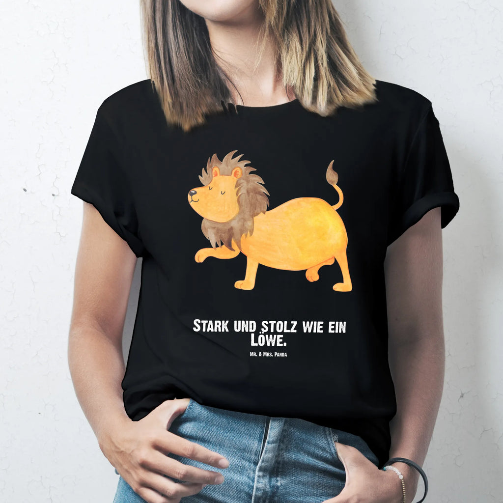 Personalised T-Shirt Star sign Lion T-Shirt Personalisiert, T-Shirt mit Aufruck, Wunschtext, T-Shirt mit Namen, Bedrucken, Astrologie, Aszendent, Tierkreiszeichen, Horoskop, Sternzeichen, Geschenk August, Löwe Geschenk, Geburtstag Juli, Geburtstag August, König Der Tiere, Geschenk Juli, Löwe Sternzeichen