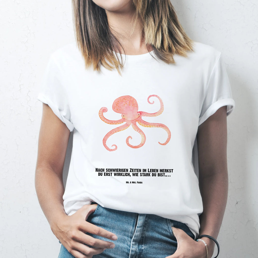 Personalised T-Shirt Squid T-Shirt mit Aufruck, T-Shirt Personalisiert, Wunschtext, Bedrucken, T-Shirt mit Namen, Lustige Sprüche, Gute Laune, Tiere, Tiermotive, Meer, Tintenfisch, Ozean, Meerestier, Wasser, Arme, Krake