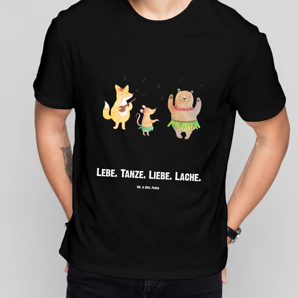 Personalised T-Shirt forest animals Aloha T-Shirt mit Namen, Bedrucken, Wunschtext, T-Shirt Personalisiert, T-Shirt mit Aufruck, Tiermotive, Tiere, Gute Laune, Lustige Sprüche, Waldtiere, Lachen, Hase, Tanzen, Wald, Aloha, Bär, Musik, Igel, Leben