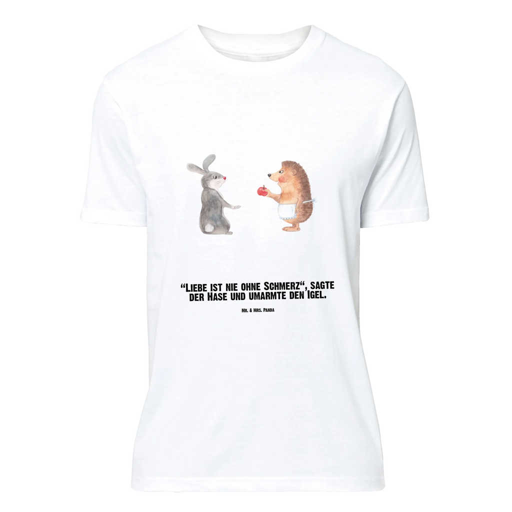 Rozmiar L Personalizowana koszulka królik jeż Bedrucken, T-Shirt Personalisiert, T-Shirt mit Namen, T-Shirt mit Aufruck, Wunschtext, Tiere, Gute Laune, Tiermotive, Lustige Sprüche, Spruch Romantisch, Herzschmerz, Igel, Trösten, Liebe Spruch, Hase, Igel und Hase, Trennungsschmerz, Liebeskummer Geschenk