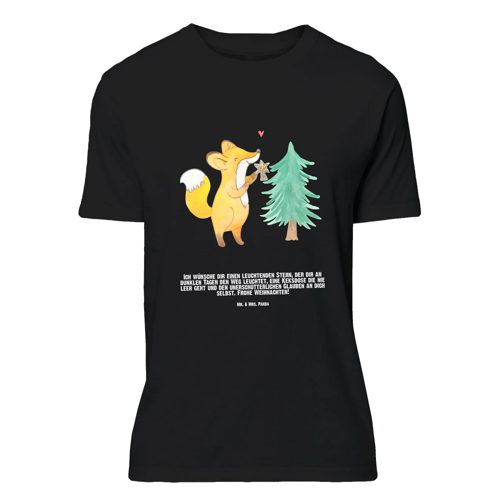 Personalisiertes T-Shirt Fuchs  Weihnachtsbaum Wunschtext, T-Shirt Personalisiert, Bedrucken, T-Shirt mit Aufruck, T-Shirt mit Namen, Winter, Weihnachtsdeko, Weihnachten, Nikolaus, Advent, Heiligabend, Wintermotiv, Weihnachtsmann, Weihnachtstage, Schlittschuh, Weihnachtsdekoration, Weihnachtszeit, Fuchs