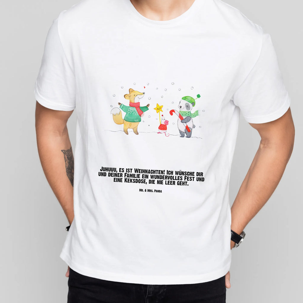 Personalised T-Shirt winter Christmas joy T-Shirt Personalisiert, Wunschtext, Bedrucken, T-Shirt mit Aufruck, T-Shirt mit Namen, Männer, Frauen, Winter, Weihnachten, Weihnachtsdeko, Nikolaus, Advent, Heiligabend, Wintermotiv, Tannenbaum, Weihnachtszeit, Weihnachtsmann, Fuchs, Weihnachtstage, Weihnachtsbaum