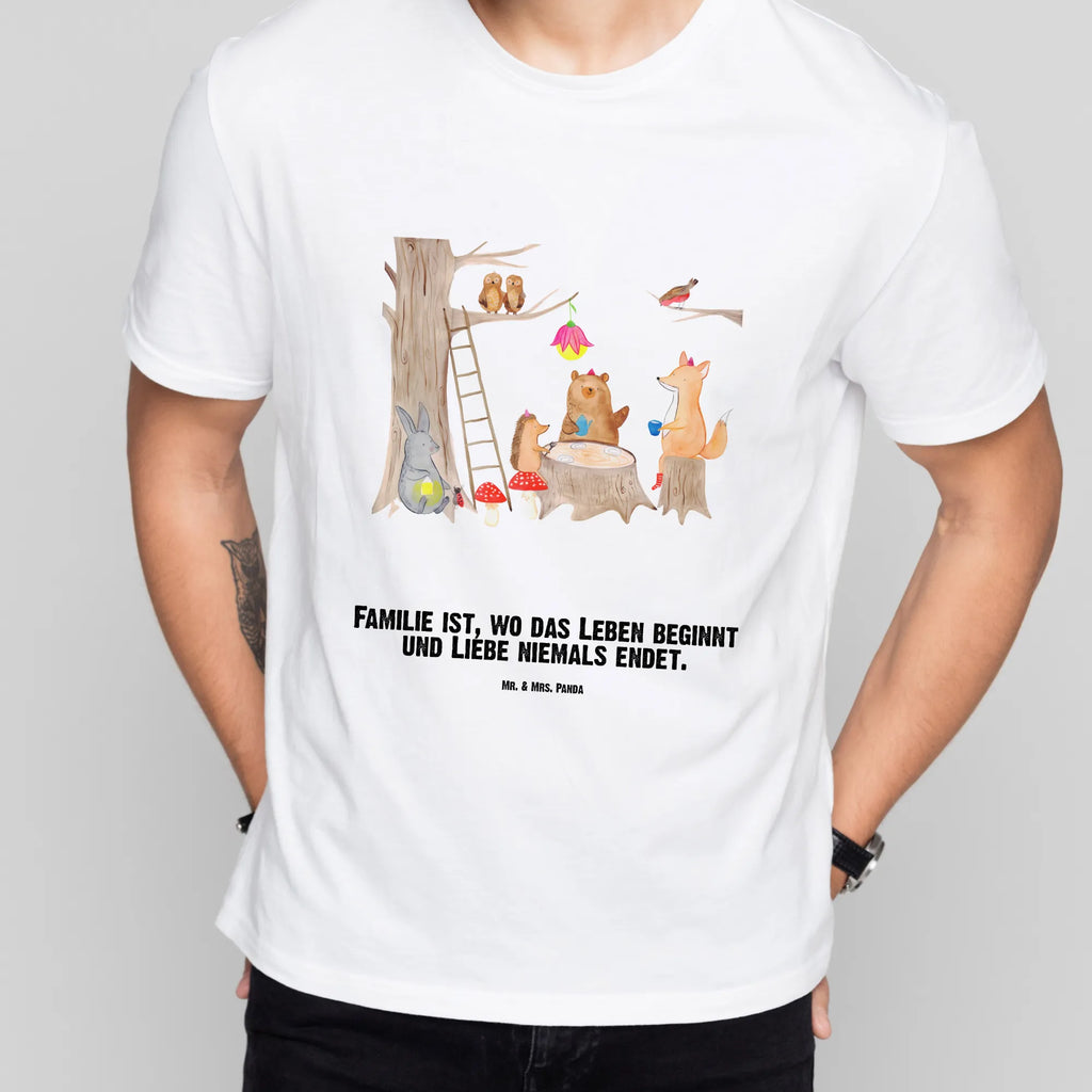 Rozmiar L Personalizowana koszulka zwierzęta leśne piknik T-Shirt mit Namen, T-Shirt mit Aufruck, T-Shirt Personalisiert, Bedrucken, Wunschtext, Lustige Sprüche, Gute Laune, Tiere, Tiermotive, Picknick, Waldtiere, Hase, Fuchs, Eichhörnchen, Igel, Maus, Wald