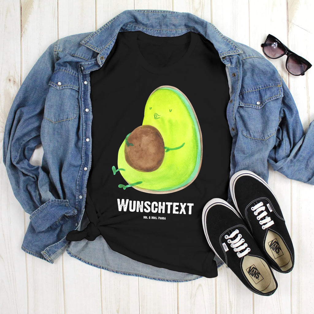 Rozmiar L Personalizowana koszulka Awokado gwizda T-Shirt mit Aufruck, Bedrucken, T-Shirt mit Namen, Wunschtext, T-Shirt Personalisiert, Avocado, Veggie, Vegan, Gesund, Abnehmen, Ernährung, Diät, dick sein