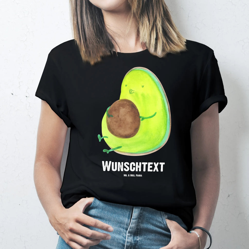 Rozmiar L Personalizowana koszulka Awokado gwizda T-Shirt mit Aufruck, Bedrucken, T-Shirt mit Namen, Wunschtext, T-Shirt Personalisiert, Avocado, Veggie, Vegan, Gesund, Abnehmen, Ernährung, Diät, dick sein