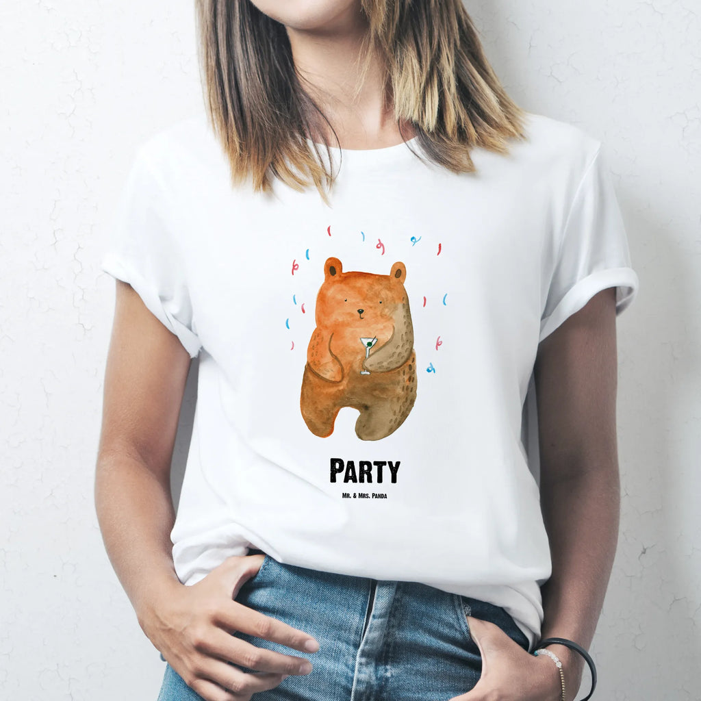 Personalisiertes T-Shirt Bär Party Bedrucken, T-Shirt Personalisiert, Wunschtext, T-Shirt mit Aufruck, T-Shirt mit Namen, Teddybär, Bär, Teddy, Lustig, Geschenk, Geburtstag, Geburtstagsgeschenk, Abfeiern, Mitbringsel, Feiern, Party, Gute Laune