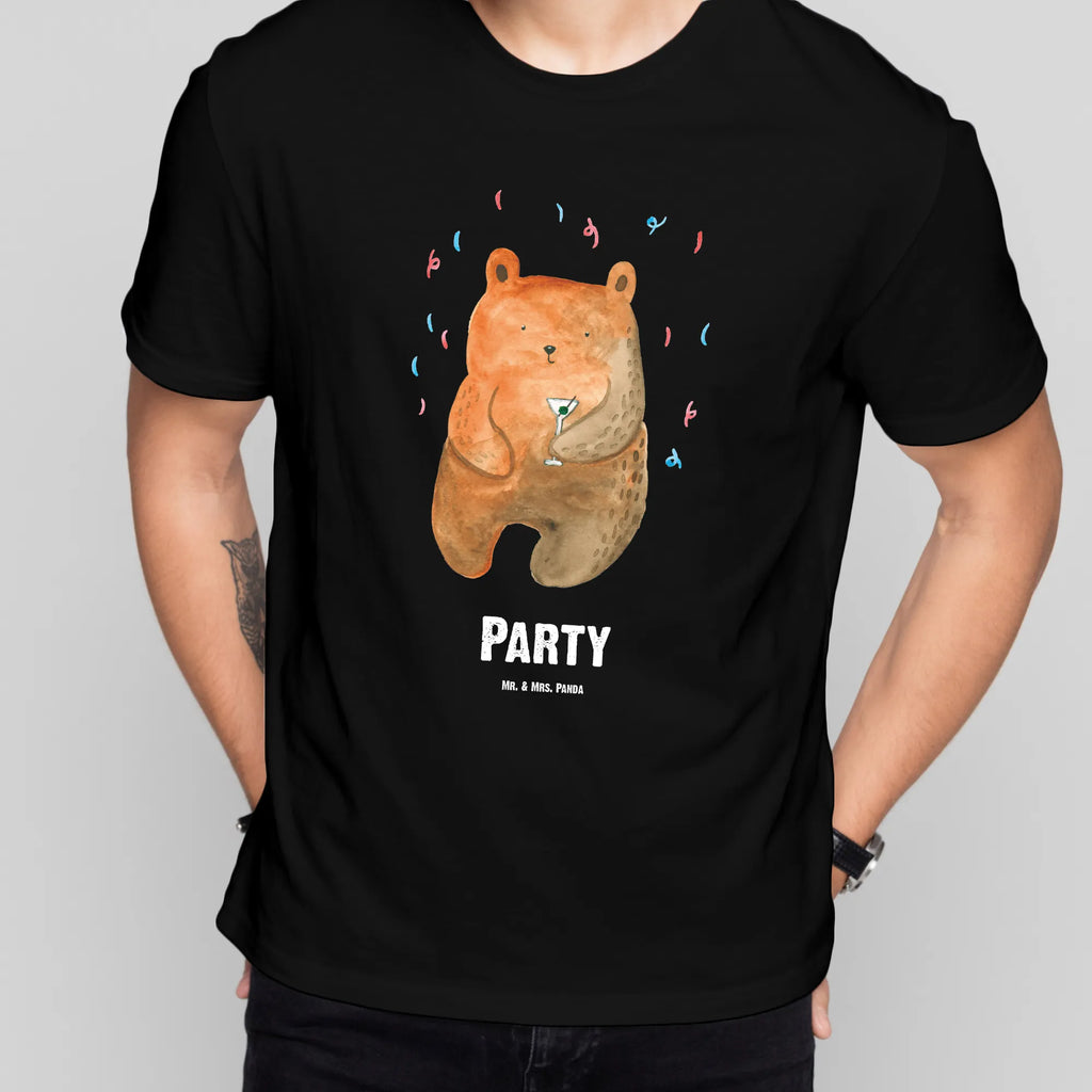 Personalisiertes T-Shirt Bär Party Bedrucken, T-Shirt Personalisiert, Wunschtext, T-Shirt mit Aufruck, T-Shirt mit Namen, Teddybär, Bär, Teddy, Lustig, Geschenk, Geburtstag, Geburtstagsgeschenk, Abfeiern, Mitbringsel, Feiern, Party, Gute Laune