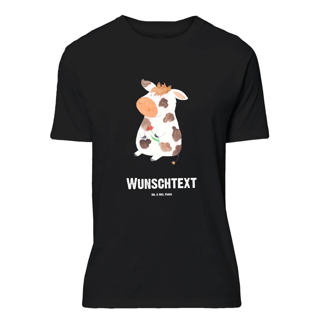 Personalised T-Shirt Cow Wunschtext, T-Shirt mit Aufruck, T-Shirt Personalisiert, T-Shirt mit Namen, Bedrucken, Landwirtin, Hoftiere, Bauernhof, Landwirt, Motivtion, Magie, Milch, Kuh, Träume, Kühe, Milchkuh, Spruch, Flausen, Hof