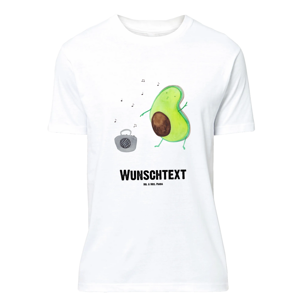 Personalisiertes T-Shirt Avocado tanzt T-Shirt mit Aufruck, Wunschtext, Bedrucken, T-Shirt mit Namen, T-Shirt Personalisiert, Avocado, Veggie, Vegan, Gesund