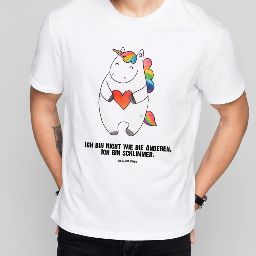 Personalisiertes T-Shirt Einhorn Herz T-Shirt mit Aufruck, Bedrucken, T-Shirt Personalisiert, Wunschtext, T-Shirt mit Namen, Einhorn Deko, Unicorn, Einhorn, Einhörner, Schlimm, Witzig, Bunt, böse, Lustig, Freundin, Anders, Herz