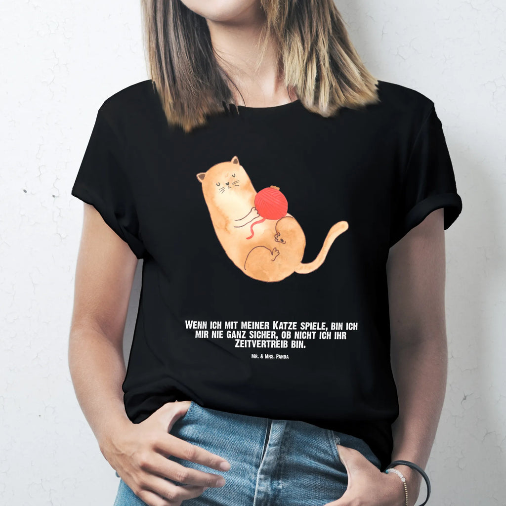 Rozmiar L Personalizowana koszulka kot wełna Wunschtext, T-Shirt Personalisiert, T-Shirt mit Namen, Bedrucken, T-Shirt mit Aufruck, Katzenfreund, Katzensouvenirs, Katze, Katzenliebhaberprodukte, Katzenprodukte, Katzenmotive, Katzenartikel, Katzendeko, Katzenfan, Katzenaccessoires, Katzenmotiv, Katzenliebhaber, Haustier, Wollknäuel, Spielen, Spiel, Mietze, Wolle, Verspielt, Cats, Cat, Katzenbesitzerin, Katzen, Kater, Katzenhalter