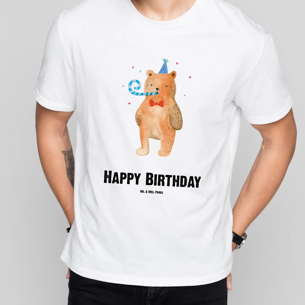 Rozmiar L Personalizowana koszulka Niedźwiedź urodziny Wunschtext, Männer, T-Shirt Personalisiert, Frauen, Bedrucken, T-Shirt mit Namen, T-Shirt mit Aufruck, Teddybär, Teddy, Bär, Alles Gute, Happy Birthday, Geburtstag, Glückwunsch
