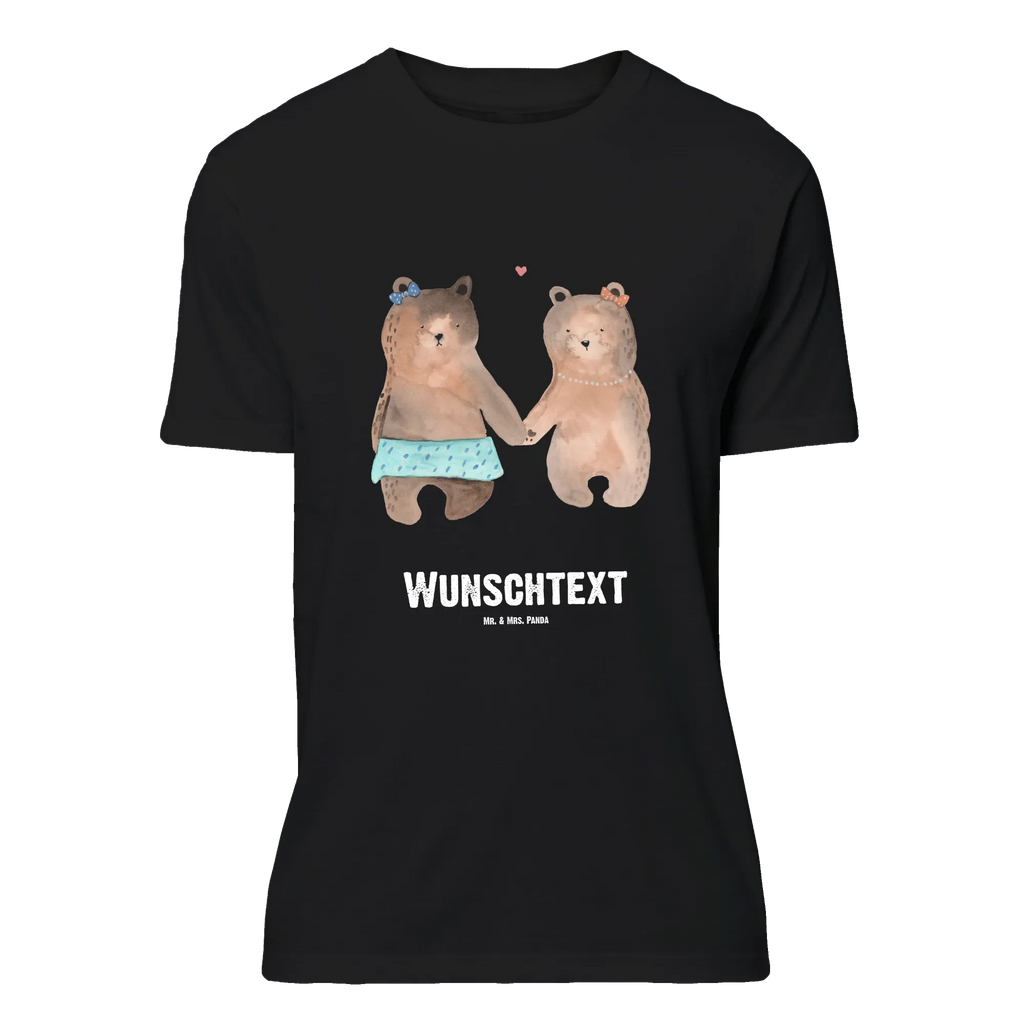 Personalised T-Shirt bear Girlfriend Wunschtext, T-Shirt Personalisiert, T-Shirt mit Namen, T-Shirt mit Aufruck, Bedrucken, Teddybär, Teddy, Bär, Bär Freundin Beste Freund Liebe Liebesbeweis Verliebt Kumpel Kumpeliene