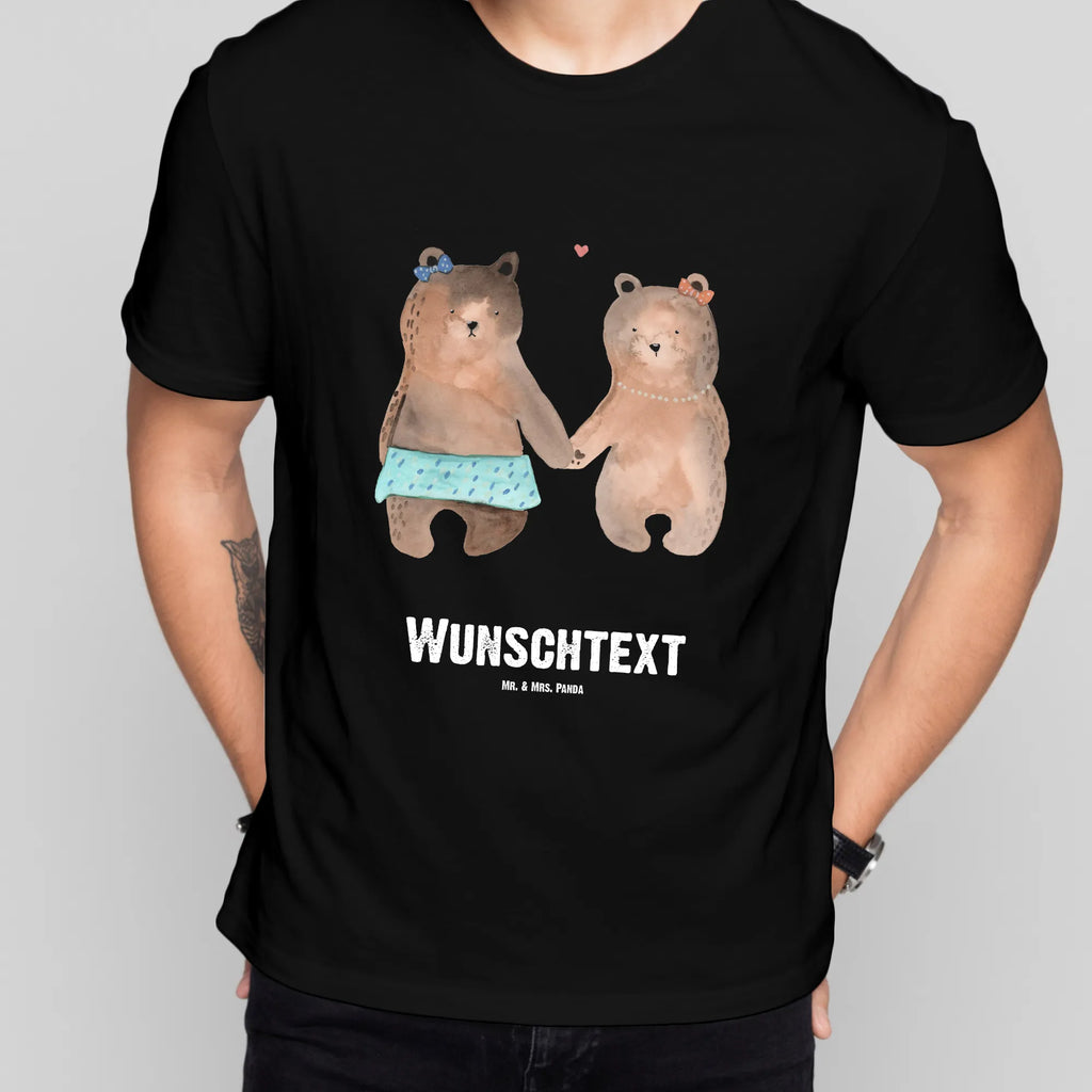 Personalised T-Shirt bear Girlfriend Wunschtext, T-Shirt Personalisiert, T-Shirt mit Namen, T-Shirt mit Aufruck, Bedrucken, Teddybär, Teddy, Bär, Bär Freundin Beste Freund Liebe Liebesbeweis Verliebt Kumpel Kumpeliene