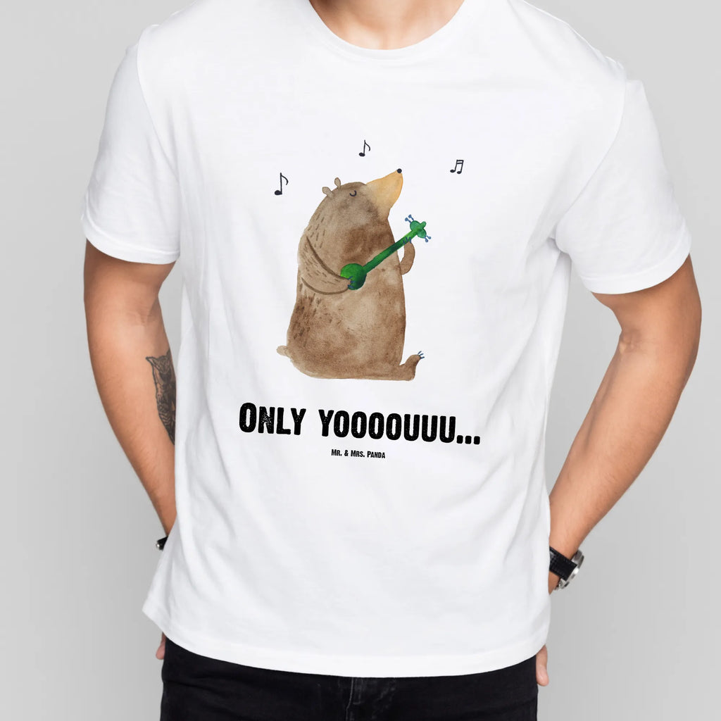 Rozmiar L Personalizowana koszulka niedźwiedź Gitara T-Shirt mit Namen, T-Shirt mit Aufruck, Bedrucken, Wunschtext, T-Shirt Personalisiert, Teddybär, Teddy, Bär