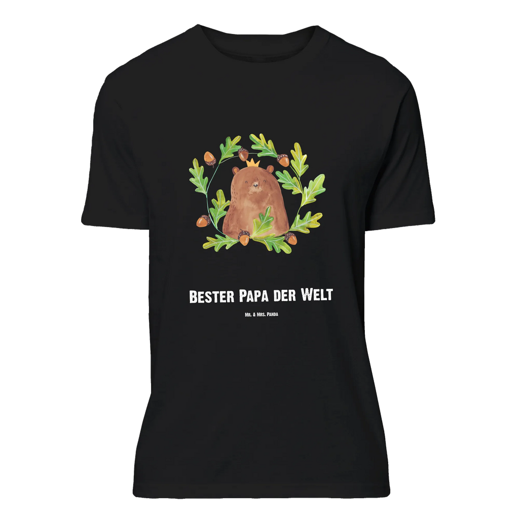 Rozmiar L Personalizowana koszulka Niedźwiedź król Wunschtext, T-Shirt Personalisiert, T-Shirt mit Aufruck, Bedrucken, T-Shirt mit Namen, Teddybär, Teddy, Bär, Papa, Dad, Bester Papa, Papi, Vater, Daddy, Weltbester Papa, Bester Vater, Papa Bär, Vatertag