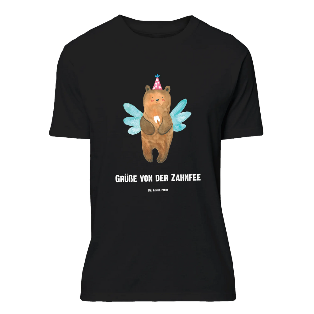 Personalisiertes T-Shirt Zahnfee Bär Wunschtext, T-Shirt mit Aufruck, T-Shirt mit Namen, T-Shirt Personalisiert, Bedrucken, Teddybär, Bär, Teddy, Zahnfee, Fee, Milchzahn, Erster Zahn