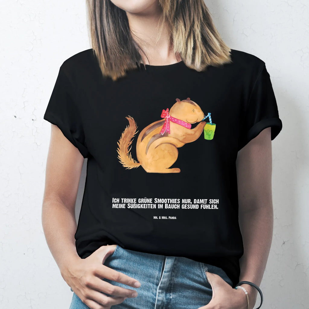 Personalisiertes T-Shirt Eichhörnchen Smoothie Wunschtext, T-Shirt mit Aufruck, T-Shirt Personalisiert, Bedrucken, T-Shirt mit Namen, Gute Laune, Lustige Sprüche, Tiere, Tiermotive, Green Smoothies, Streifenhörnchen, Abnehmen, Diät, Eichhörnchen