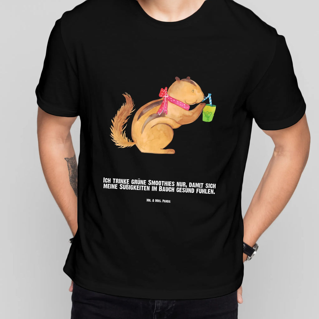 Personalisiertes T-Shirt Eichhörnchen Smoothie Wunschtext, T-Shirt mit Aufruck, T-Shirt Personalisiert, Bedrucken, T-Shirt mit Namen, Gute Laune, Lustige Sprüche, Tiere, Tiermotive, Green Smoothies, Streifenhörnchen, Abnehmen, Diät, Eichhörnchen