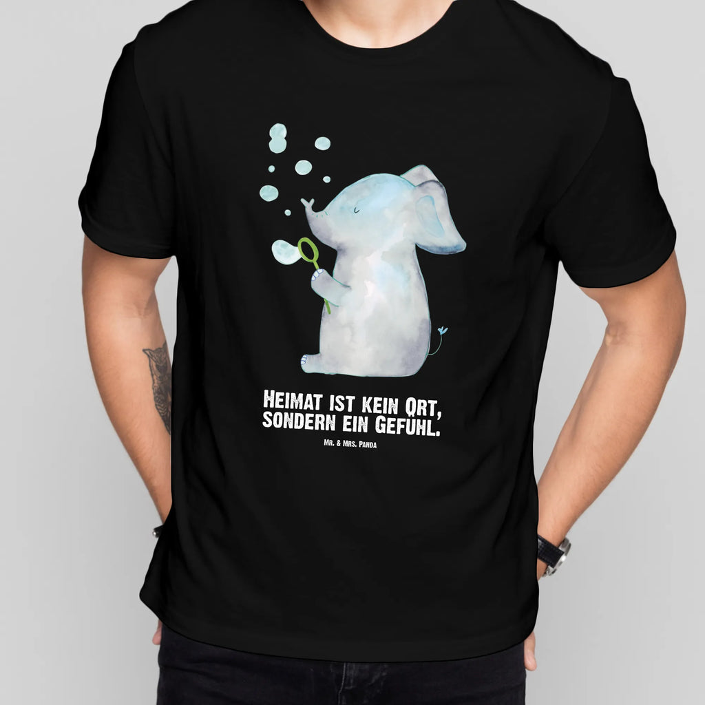Personalised T-Shirt elephant soap bubbles Bedrucken, T-Shirt mit Aufruck, Wunschtext, T-Shirt Personalisiert, T-Shirt mit Namen, Gute Laune, Lustige Sprüche, Tiere, Tiermotive, Liebesspruch, Seifenblasen, Elefant, Heimat, Elefanten, Dickhäuter, Gefühl. Daheim, Rüsseltier, Liebe, Liebesbeweis