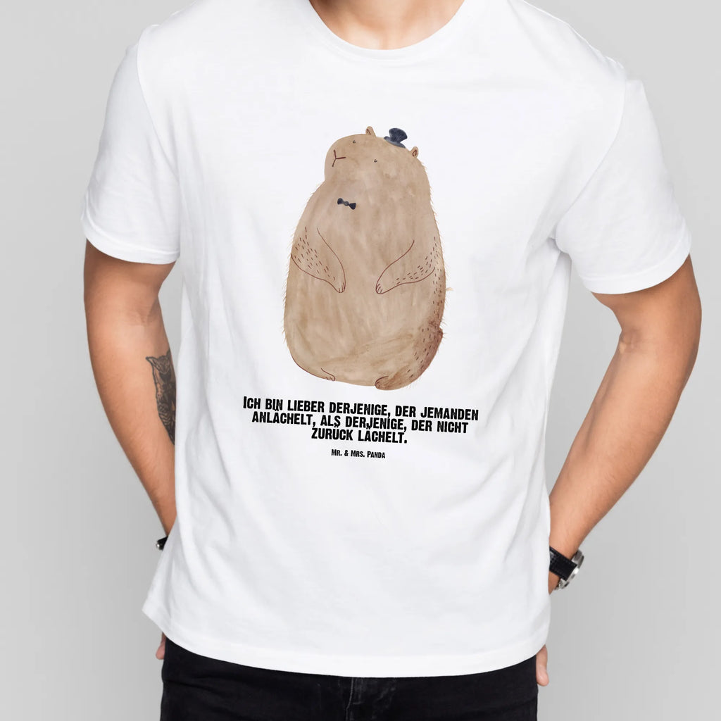 Rozmiar L Personalizowana koszulka Świstak Bedrucken, Wunschtext, T-Shirt mit Aufruck, T-Shirt mit Namen, T-Shirt Personalisiert, Lustige Sprüche, Gute Laune, Tiere, Tiermotive, Respekt, Anstand, Knigge, Murmeltier, Fröhlichkeit, Freundlichkeit