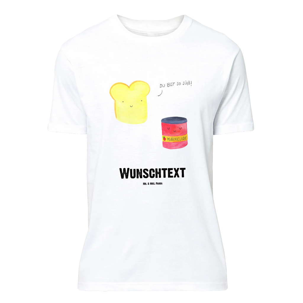 Personalisiertes T-Shirt Toast & Marmelade T-Shirt mit Namen, Wunschtext, T-Shirt mit Aufruck, Bedrucken, T-Shirt Personalisiert, Lustige Sprüche, Gute Laune, Tiere, Tiermotive, Küche Spruch, Küche Deko, Toast, Frühstück Einladung, Süß, Süße Postkarte, Marmelade, Brot, Dreamteam, Toastbrot