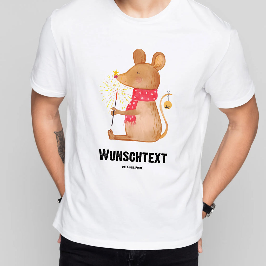 Personalised T-Shirt Mouse Christmas T-Shirt mit Namen, T-Shirt mit Aufruck, T-Shirt Personalisiert, Wunschtext, Bedrucken, Nikolaus, Weihnachtsdeko, Winter, Heiligabend, Advent, Wintermotiv, Weihnachten, Weihnachtswunder, Weihnachtsmotiv, Weihnachtsgruß, Mäuschen, Maus, Frohe Weihnachten